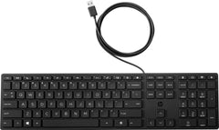HP L95712-BD1, Full-size (100%), Wired, USB, Mechanical, Black