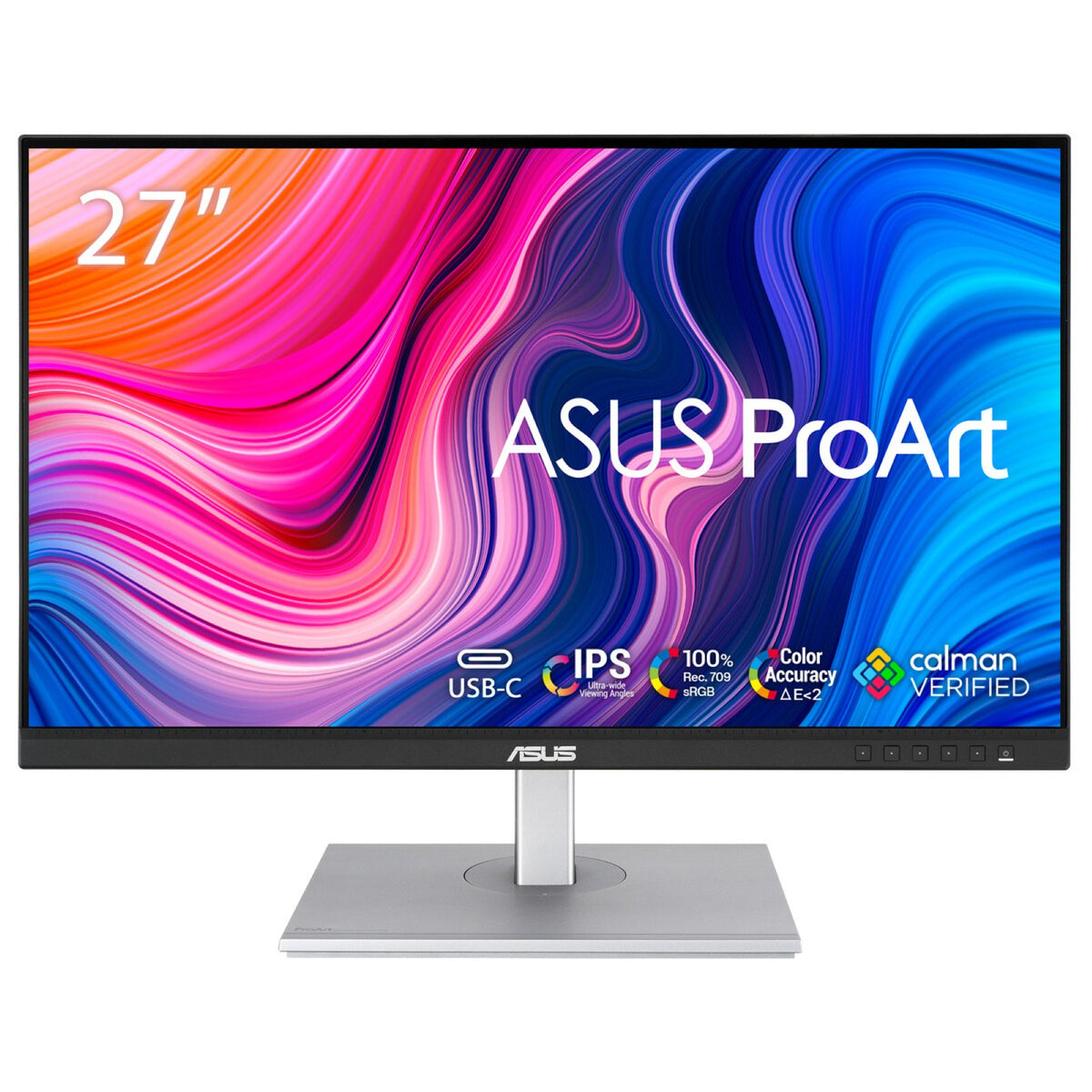 ASUS ProArt PA278CV, 68.6 cm (27"), 2560 x 1440 pixels, Quad HD, LED, 5 ms, Black