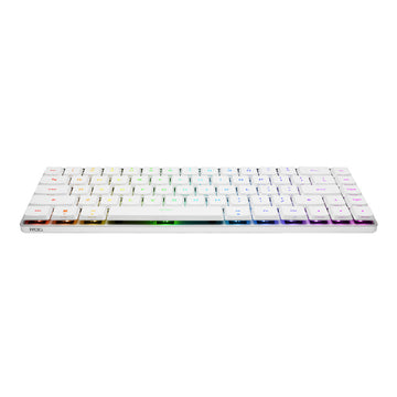 ASUS ROG Falchion RX Low Profile, Wired & Wireless, USB + RF Wireless + Bluetooth, Optical key switch, RGB LED, White, Mouse included