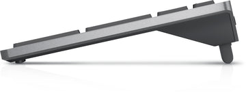 DELL Pro Plus Compact Keyboard - KB740 - UK (QWERTY), Full-size (100%), Wireless, RF Wireless + Bluetooth, Scissor key switch, QWERTY, Grey, Black