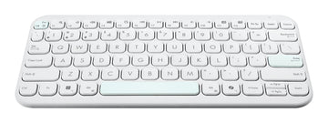 ASUS Marshmallow Keyboard KW100, 75%, Wireless, Bluetooth, Scissor key switch, White