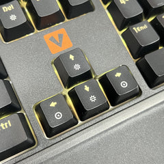 VIDA MECHA MECHANICAL RGB KEYBOARD, Wired, USB, Mechanical, QWERTY, RGB LED, Black