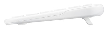 ASUS Marshmallow Keyboard KW100, 75%, Wireless, Bluetooth, Scissor key switch, White
