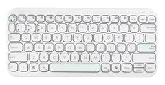 ASUS Marshmallow Keyboard KW100, 75%, Wireless, Bluetooth, Scissor key switch, White
