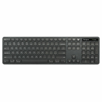 Targus EcoSmart AKB874UK, Full-size (100%), Wired, USB, QWERTY, Black