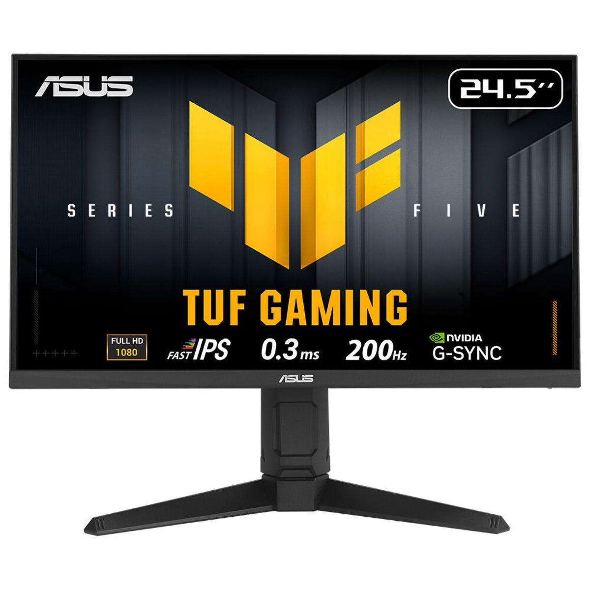 ASUS TUF Gaming VG259QL5A, 62.2 cm (24.5"), 1920 x 1080 pixels, Full HD, LED, 1 ms, Black