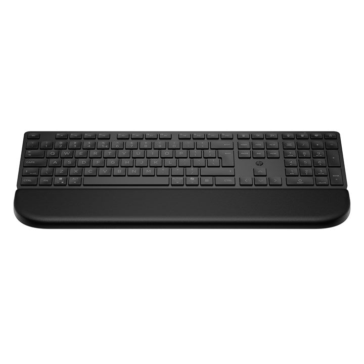 HP Multi-Device Dual-Mode Keyboard with Palm Rest 585K, Black