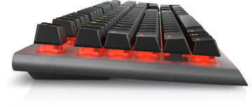 Alienware Tri-Mode AW920K, Full-size (100%), Wired & Wireless, USB + RF Wireless + Bluetooth, Mechanical, RGB LED, Grey