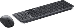 DELL Pro 7 KM746, Wireless, RF Wireless + Bluetooth, Scissor key switch, QWERTY, Graphite, Mouse included
