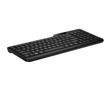 HP 475 Dual-Mode Wireless Keyboard, Full-size (100%), RF Wireless + Bluetooth, Membrane, Black
