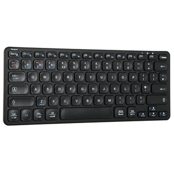 Targus AKB862UK, Mini, Wireless, Bluetooth, Membrane, QWERTY, Black