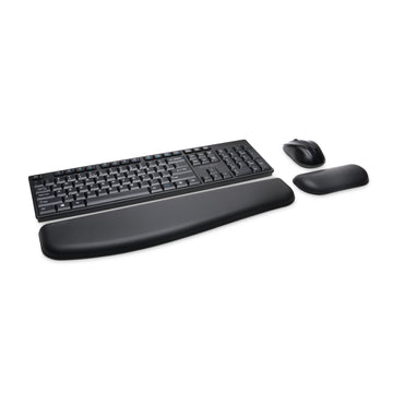 Kensington Pro Fit Low-Profile Wireless Desktop Set, Full-size (100%), Wireless, RF Wireless, Black