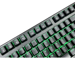 VIDA MECHA MECHANICAL RGB KEYBOARD, Wired, USB, Mechanical, QWERTY, RGB LED, Black