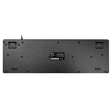 VIDA REBEL 2IN1 BLACK USB DESK KIT, Wired, USB, Membrane, QWERTY, RGB LED, Black