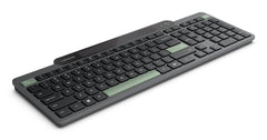 Lenovo 4Y41R69491, Full-size (100%), Wireless, Bluetooth, Plunger key switch, Black, Green