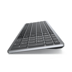 DELL Pro Plus Compact Keyboard and Mouse - KM7120W - UK (QWERTY), Wireless, RF Wireless + Bluetooth, Scissor key switch, QWERTY, Grey, Titanium, Mouse included