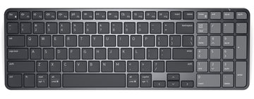 DELL Pro 7 KB746, Full-size (100%), Wireless, RF Wireless + Bluetooth, Scissor key switch, QWERTY, Graphite