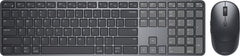DELL Pro 7 Slim KM726, Wireless, RF Wireless + Bluetooth, Scissor key switch, QWERTY, Black, Mouse included