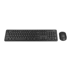 ASUS CW100, Full-size (100%), Wireless, RF Wireless, Membrane, Black, Mouse included