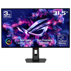 ASUS ROG Strix XG32UCWMG, 80 cm (31.5"), 3840 x 2160 pixels, 4K Ultra HD, OLED, 0.03 ms, Black