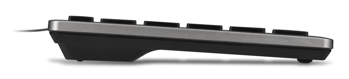 Kensington KB515 EQ USB-C/USB-A Wired Keyboard, Full-size (100%), Wired, USB, Scissor key switch, Grey