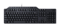 DELL KB522, Full-size (100%), Wired, USB, Plunger key switch, QWERTY, Black