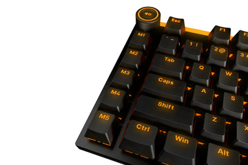 be quiet! Light Mount Silent Linear UK ISO, Wired, USB, Mechanical, QWERTY, RGB LED, Black