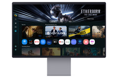 Samsung 32" Smart Monitor M9 M90SF UHD, 81.3 cm (32"), 3840 x 2160 pixels, 4K Ultra HD, OLED, 0.03 ms, Silver