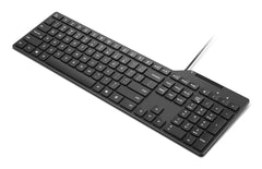 Lenovo 4Y41U13343, Full-size (100%), Wired, USB, Plunger key switch, Black