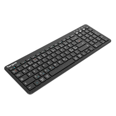 Targus AKB863NO, Full-size (100%), Wireless, Bluetooth, QWERTY, Black