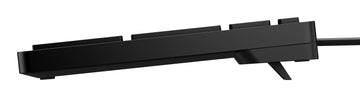 HP Wired Desktop 320K Keyboard, Full-size (100%), USB, Black