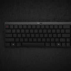 ASUS ProArt Keyboard KD300, Wireless, USB + RF Wireless + Bluetooth, Mechanical, QWERTY, RGB LED, Black