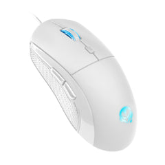 VIDA GAMER WHT 4IN1 USB KB MS HS KIT, Wired, USB, Membrane, QWERTY, RGB LED, White