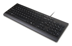 Lenovo 4Y41R64671, Full-size (100%), Wired, USB, Plunger key switch, Black