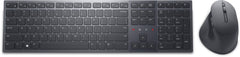 DELL Pro Premium Collaboration Keyboard and Mouse - KM900 - UK (QWERTY), Wireless, RF Wireless + Bluetooth, Scissor key switch, QWERTY, Graphite, Mouse included