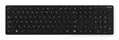 ASUS W5000 KEYBOARD+MOUSE/BK, Wireless, RF Wireless, Membrane, QWERTY, Black, Mouse included