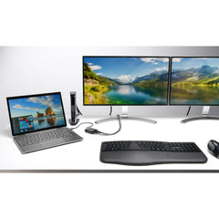Kensington Pro Fit Ergo Wireless Keyboard (Black), Wireless, Bluetooth