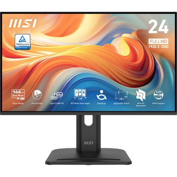 MSI Pro MP245PHG E14, 60.5 cm (23.8"), 1920 x 1080 pixels, Full HD, LCD, 4 ms, Black