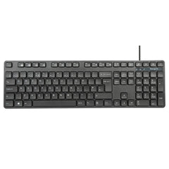 Targus AKM622UK, Full-size (100%), Wired, USB, QWERTY, Black, Mouse included