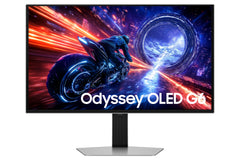 Samsung 27" Odyssey OLED G6 G60SF QHD 500Hz Gaming Monitor, 68.6 cm (27"), 2560 x 1440 pixels, Quad HD, OLED, 0.03 ms, Silver