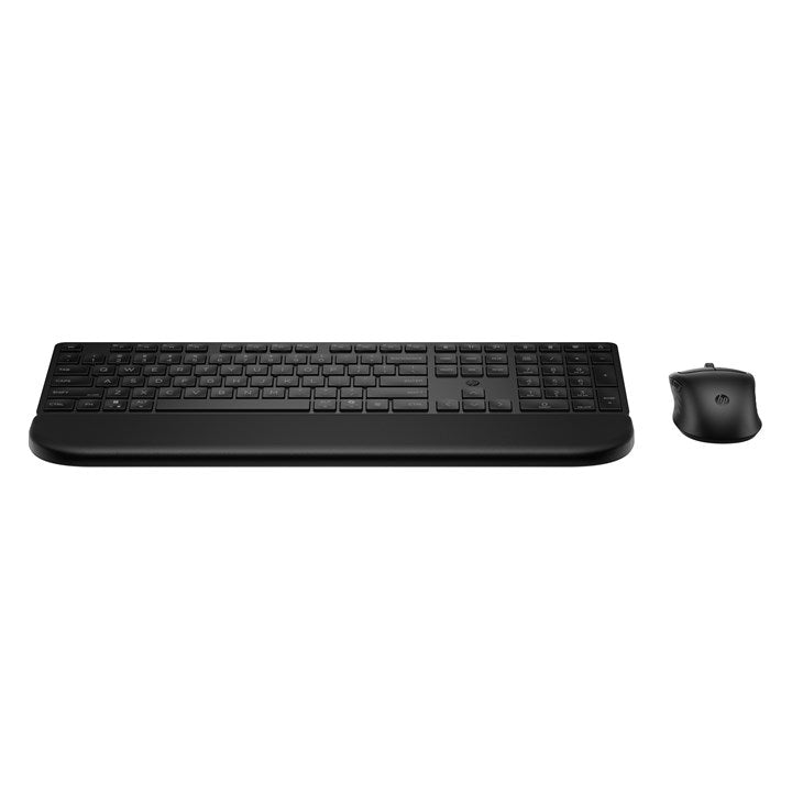 HP Multi-Device Dual-Mode Mouse and Keyboard Combo with Palm Rest 585C, Black, Mouse included
