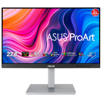 ASUS PA247CV, 60.5 cm (23.8"), 1920 x 1080 pixels, Full HD, LED, 5 ms, Black, Silver