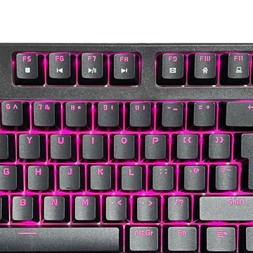 VIDA MECHA MECHANICAL RGB KEYBOARD, Wired, USB, Mechanical, QWERTY, RGB LED, Black