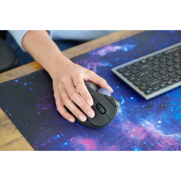 Kensington KB435 EQ Rechargeable Multi-Device Compact Keyboard, Tenkeyless (80 - 87%), Wireless, RF Wireless + Bluetooth, Scissor key switch, Grey