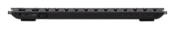 ASUS ProArt Keyboard KD300, Wireless, USB + RF Wireless + Bluetooth, Mechanical, QWERTY, RGB LED, Black
