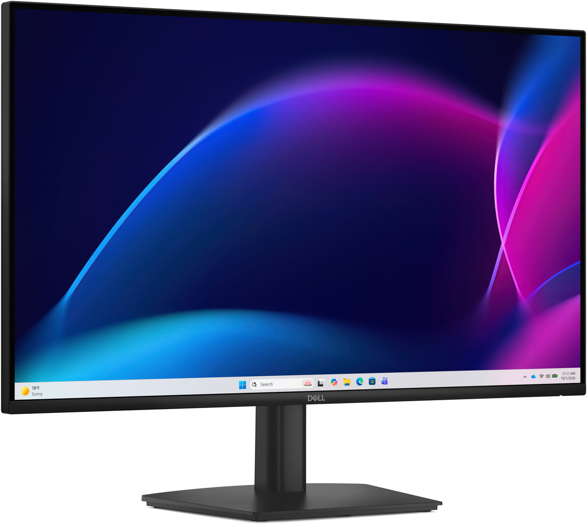 DELL Pro E2726H, 68.6 cm (27"), 1920 x 1080 pixels, Full HD, LCD, 8 ms, Black