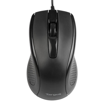 Targus BUS0423UK, Full-size (100%), Wired, USB, QWERTY, Black, Mouse included