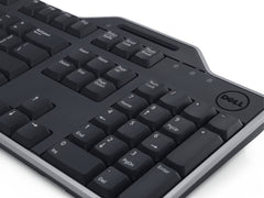 DELL KB813, Full-size (100%), USB, QWERTY, Black