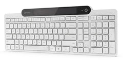 Lenovo 800, Full-size (100%), Wireless, Bluetooth, Plunger key switch, White