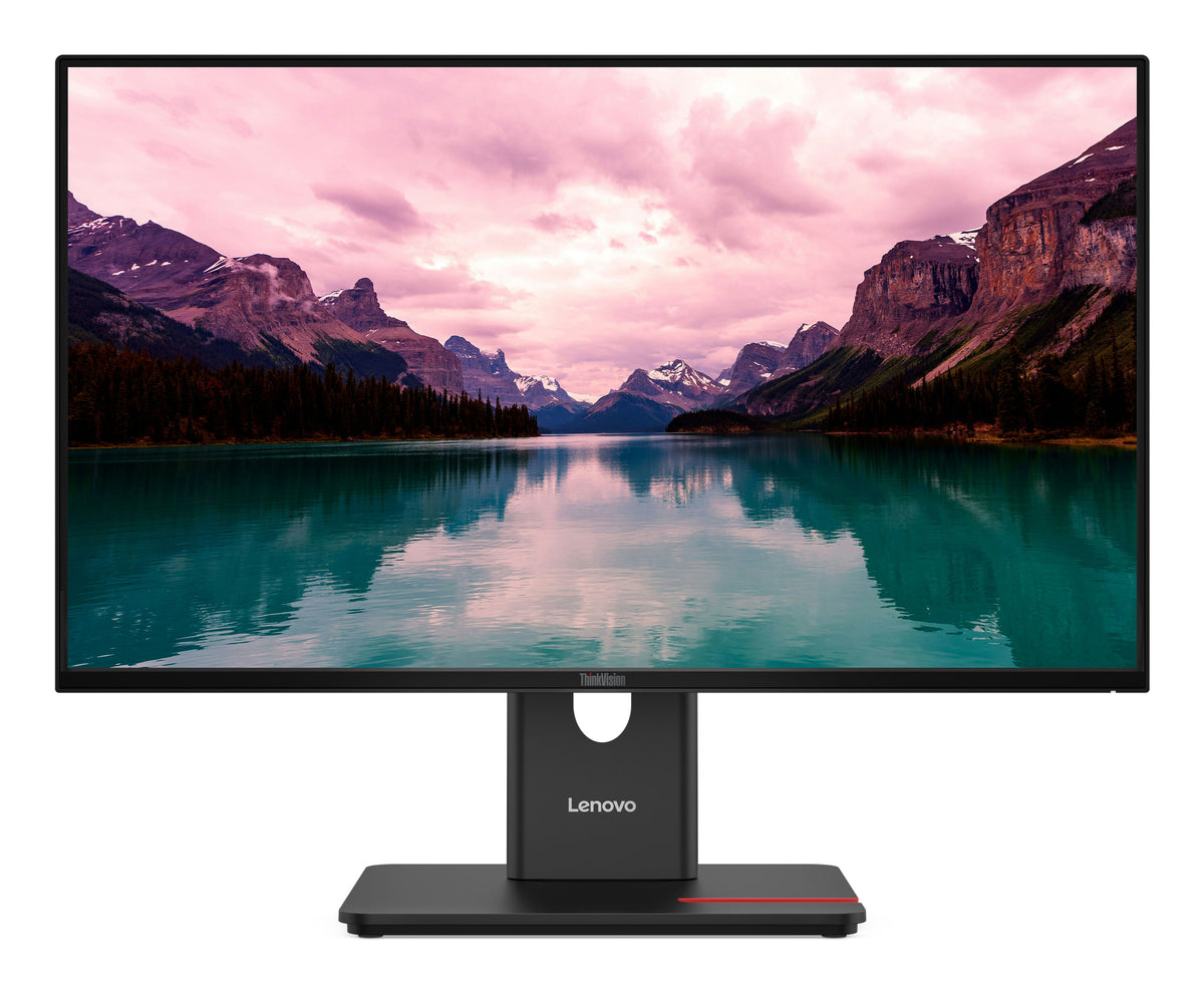 Lenovo ThinkVision T24-40 Monitor, 60.5 cm (23.8"), 1920 x 1080 pixels, Full HD, LCD, 6 ms, Black